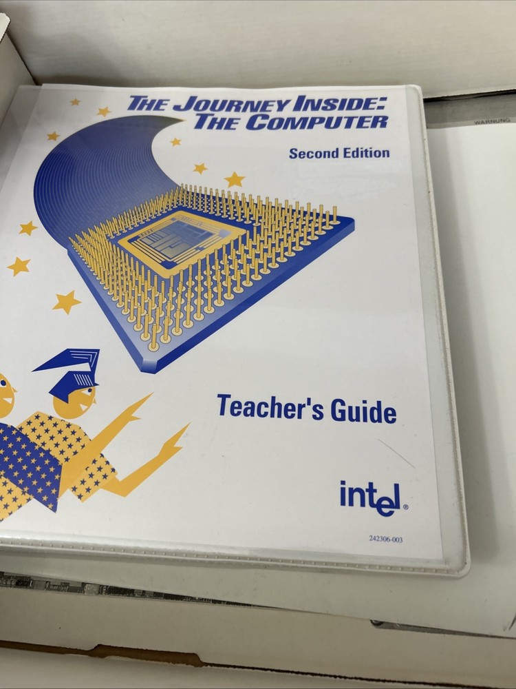 Intel Journey Inside The Computer Chip Kit Teacher's Guide Poster Gaming Chipset