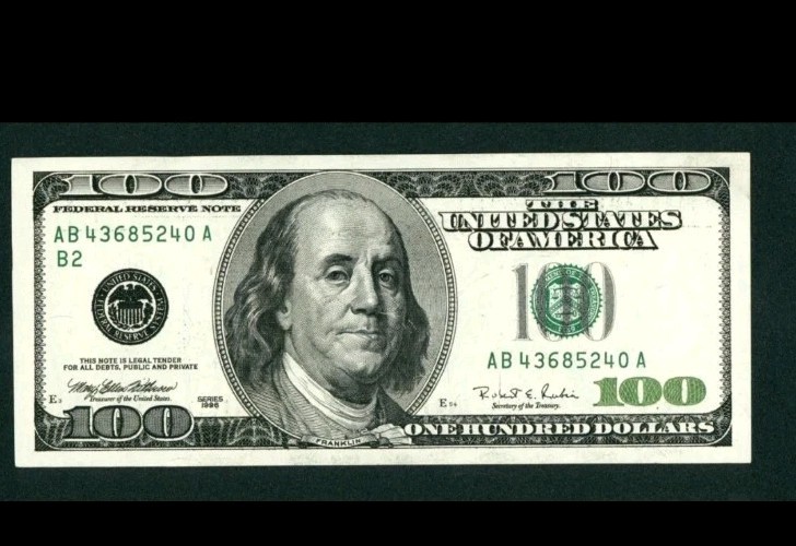 FRN Error Note WET INK TRANSFER ERROR Full Front To Back Offset Error Note