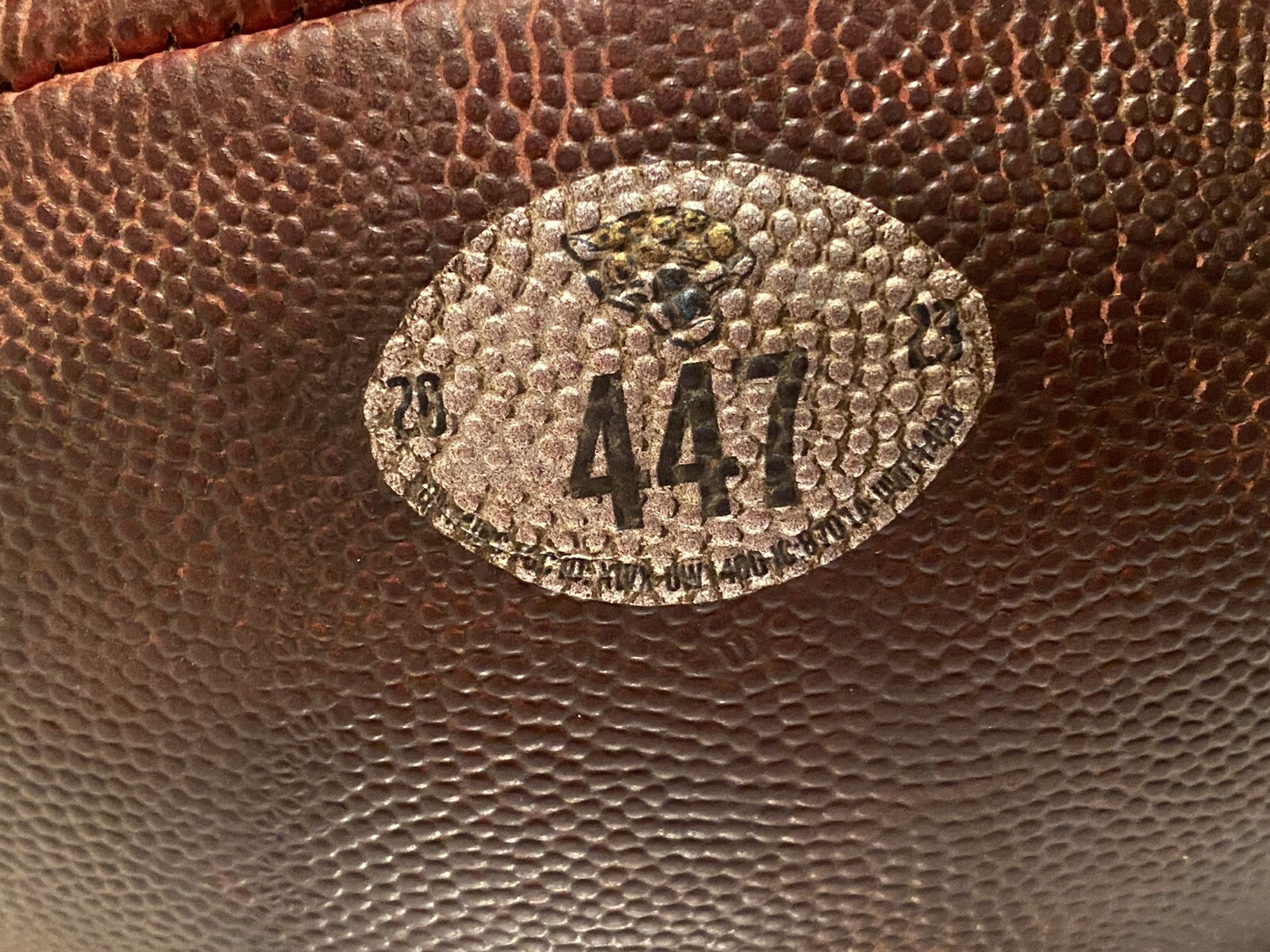 Game Used Football Trevor Lawrence Jacksonville Jaguars VS Houston Texans9/24/23