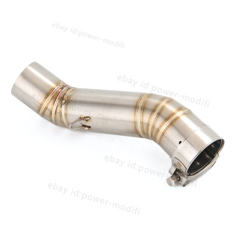 For Honda CBR500R CB500F 2016-2025 Connect 51MM Tips Motorcycle Exhaust Mid Pipe