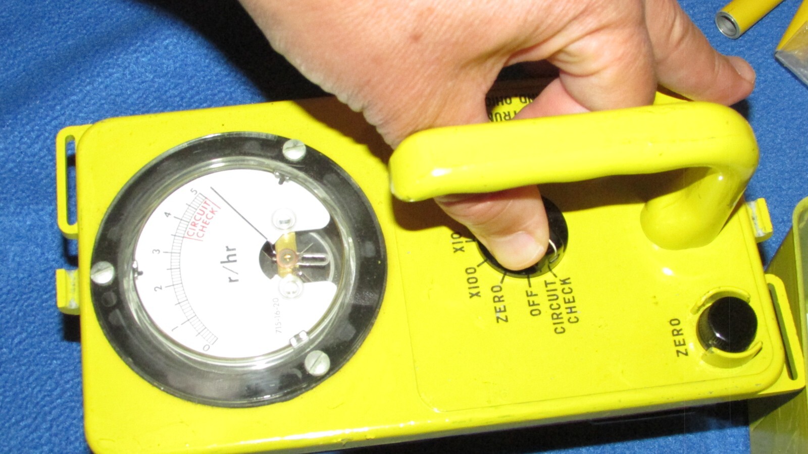 RETROFIT! TESTED! Geiger Counter CD V-777-1 Radiation Detection Set Cold War