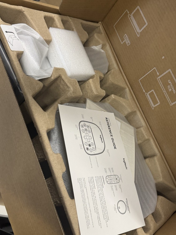 Logitech Group CC3500e Conference Camera, USB hub, USB cable , Remote,camera Mou