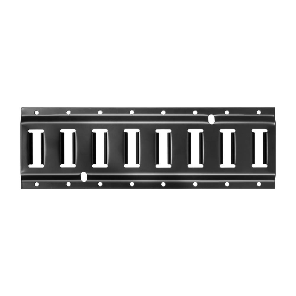 VEVOR E-Track Tie-Down Rail Kit, 4 Pack 1.3 ft E Track Rails, 19 PACK, Black