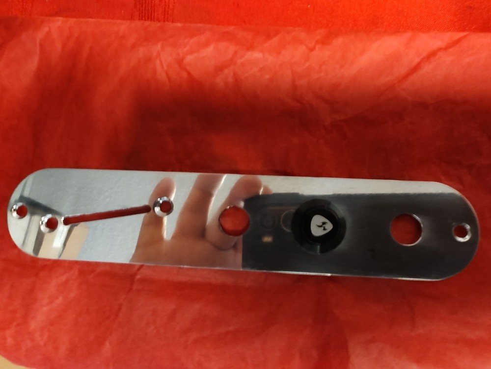 Guitar Kill Switch/Cutoff 16mm Momentary Push Button Full Kit Black