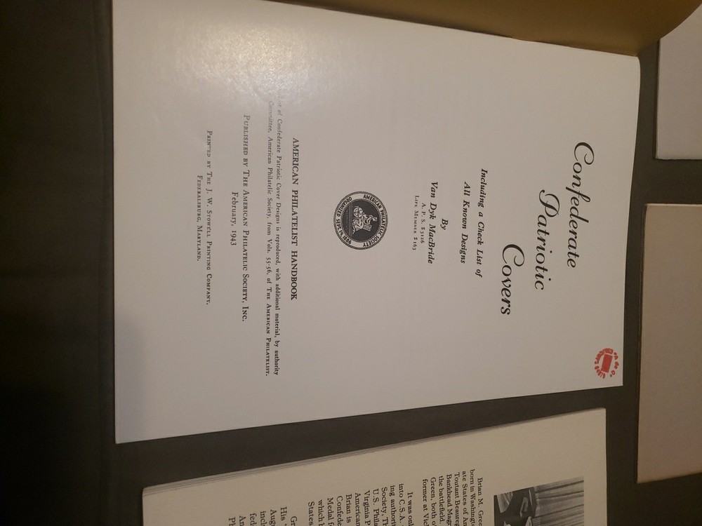 Confederate Postal Book Bundle