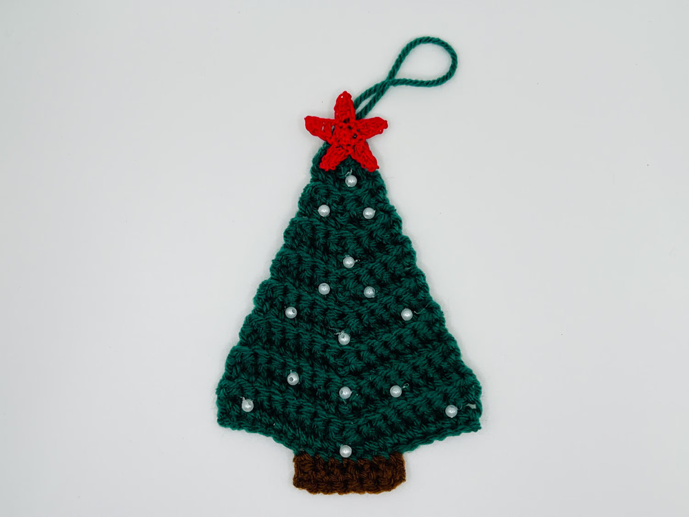 PDF Pattern 7 Crochet Trees Tree Ornaments Decor Gift Vintage