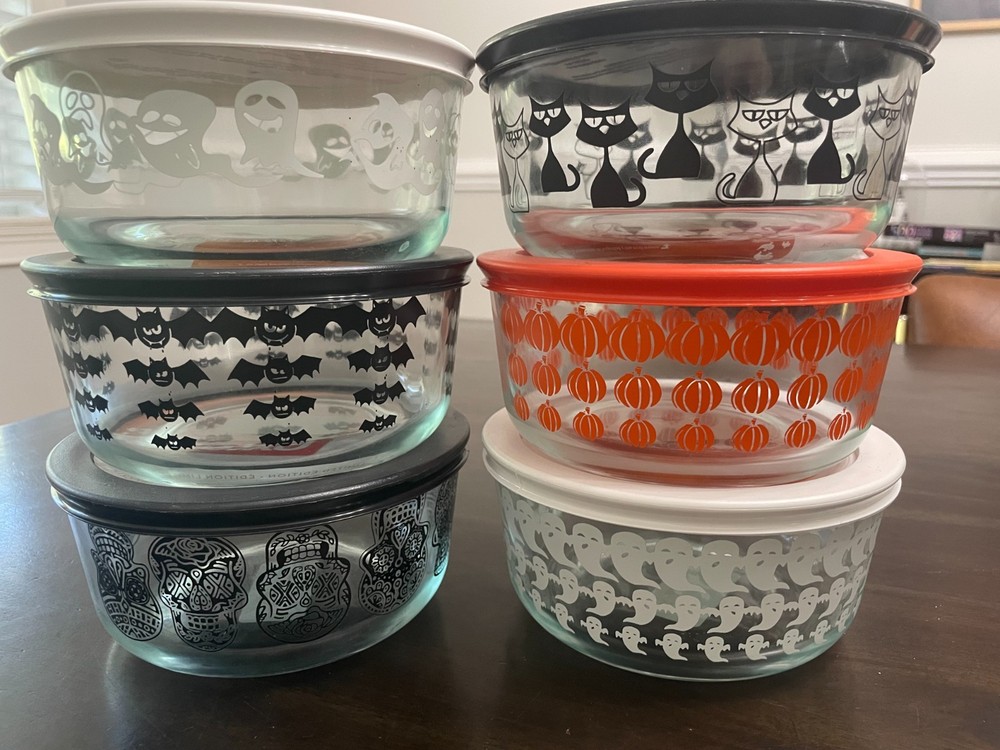 halloween limited edition pyrex