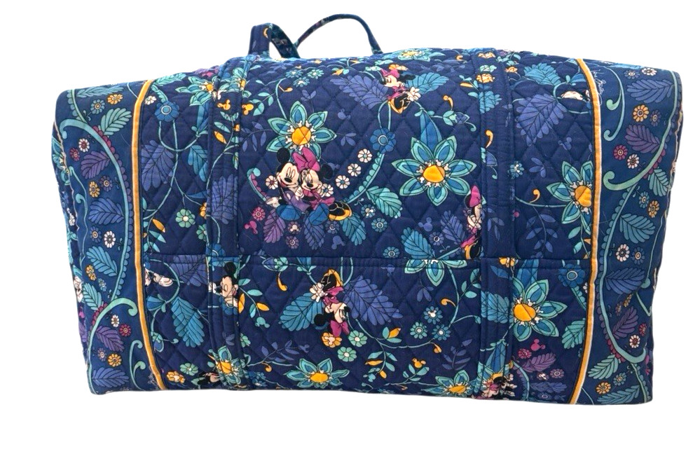 Vera Bradley Disney Parks Dreaming Of Mickey Large Duffel Travel Bag 22" NWOT