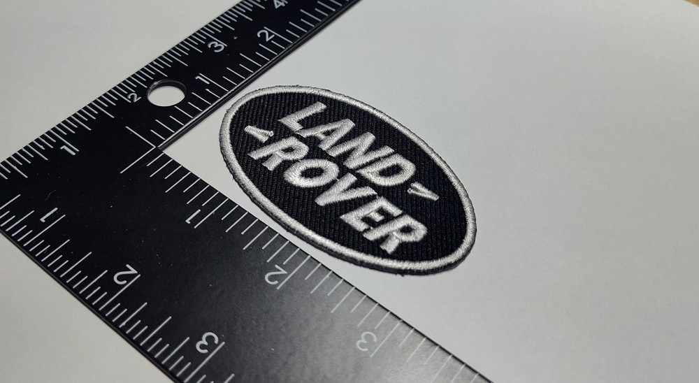 Land Rover Patch Black and White Patch High Quality Patch Iron On Sew On Patch