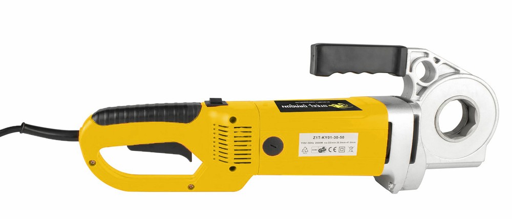 Steel Dragon Tools® 550 Portable Hand Held Pipe Threader Threading Machine