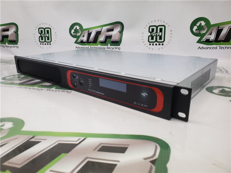 Biamp TesiraForte AVB AI Digital Audio Processor DSP Unit Used Good Condition