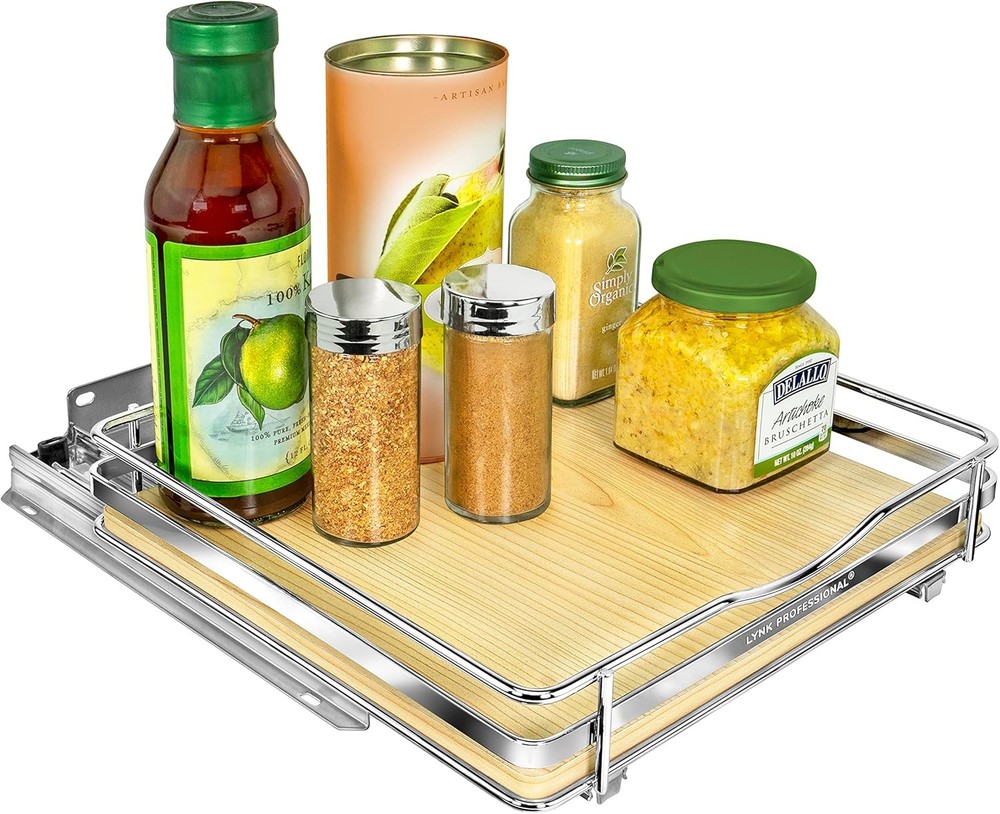 ® Élite™ Pull Out Spice Rack Organizer Inside Kitchen Cabinets 10-3/8 inch Wide