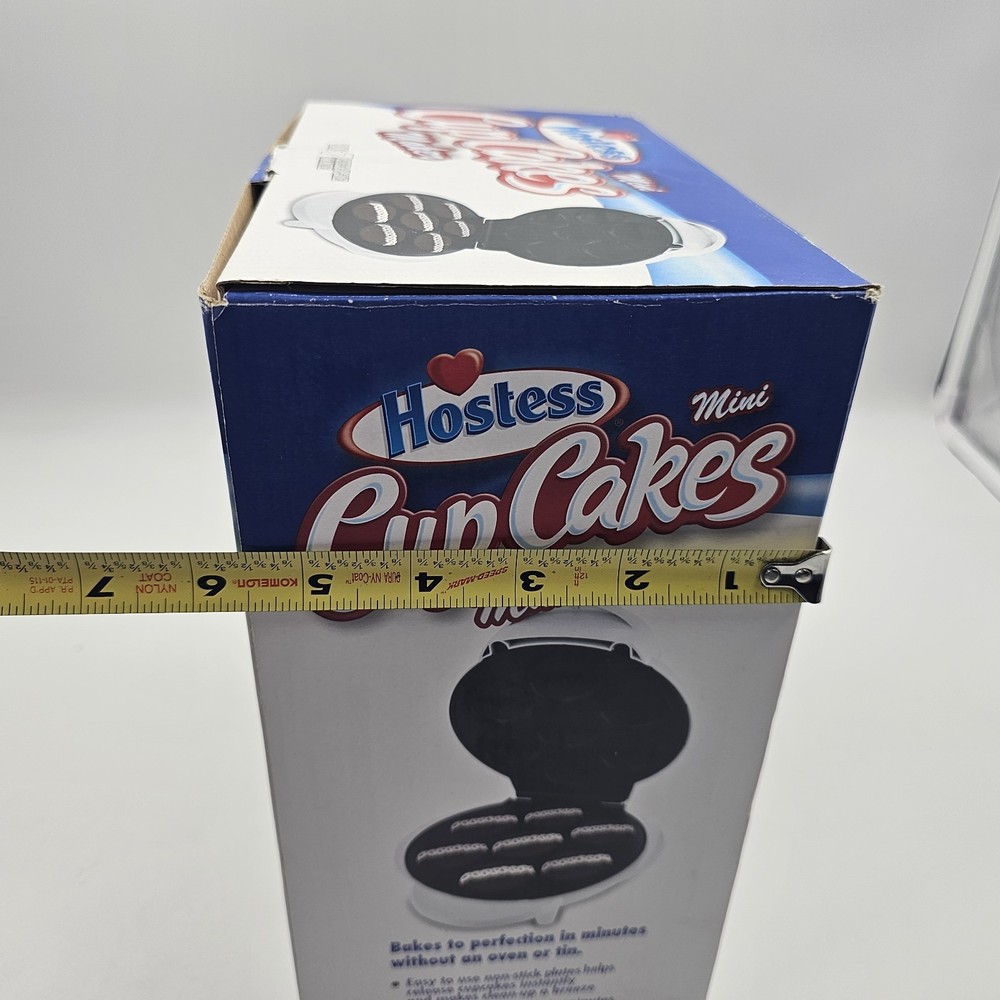 Hostess Mini Cupcakes Maker Baking Machine for Dessert Non Stick OPEN BOX