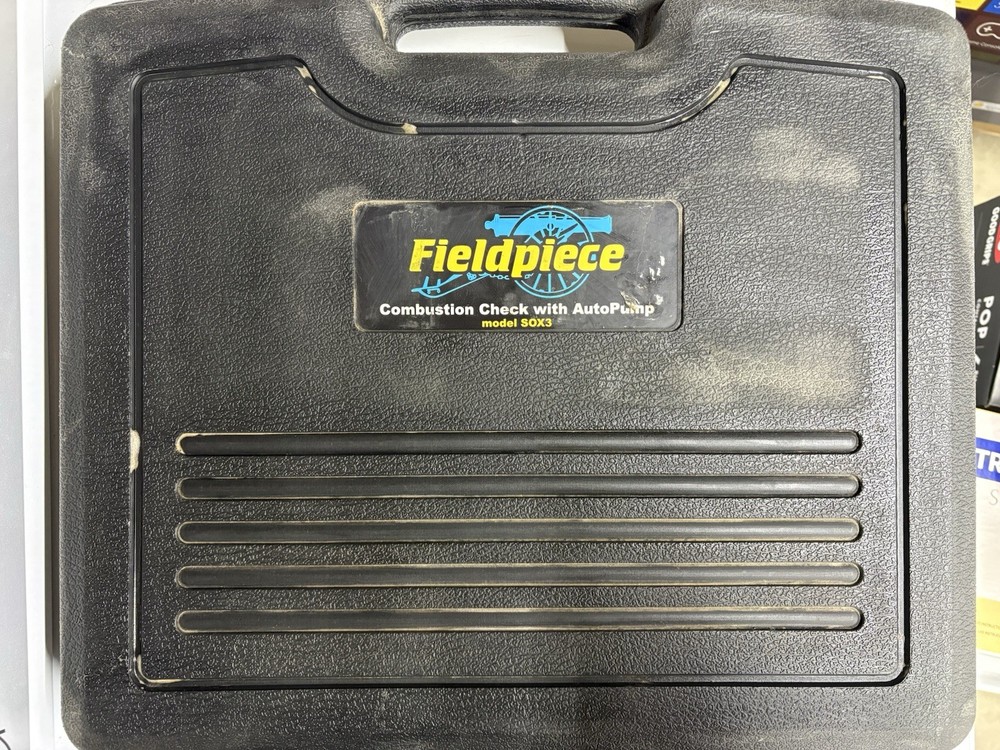 Fieldpiece SOX3 Combustion Gas Analyzer with AutoPump