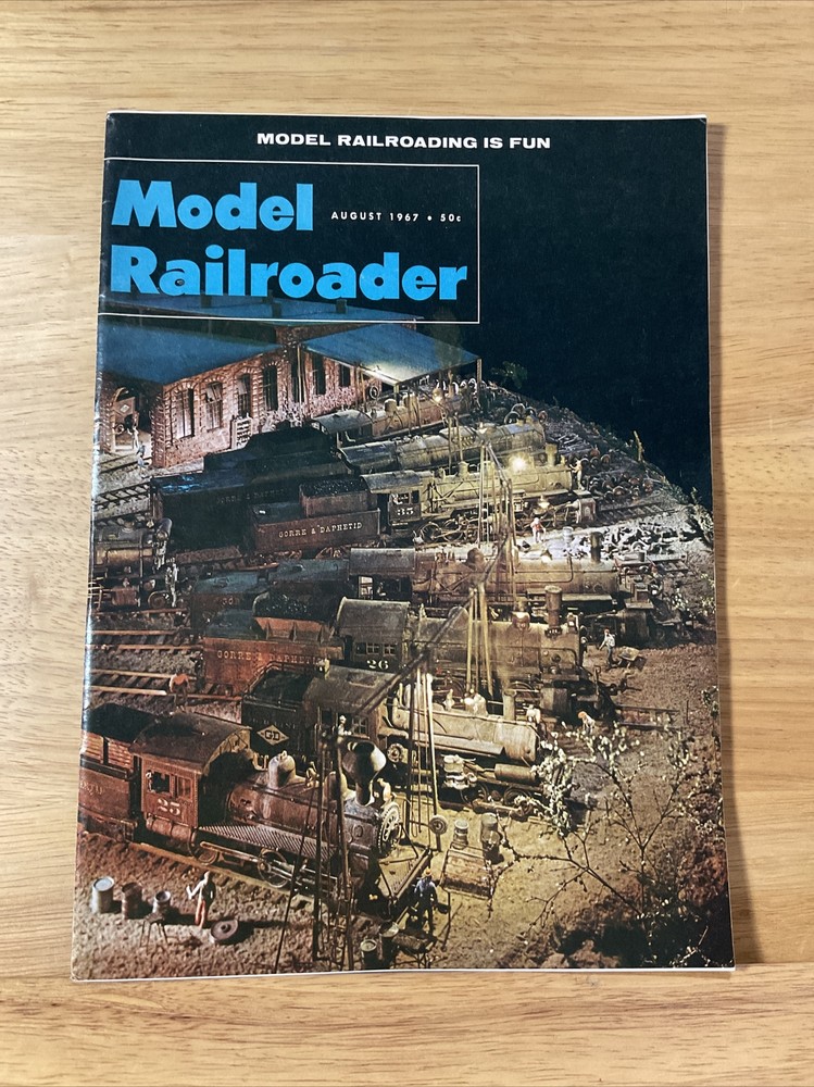 Model Railroader August 1967 Rocks And How To Foil Them