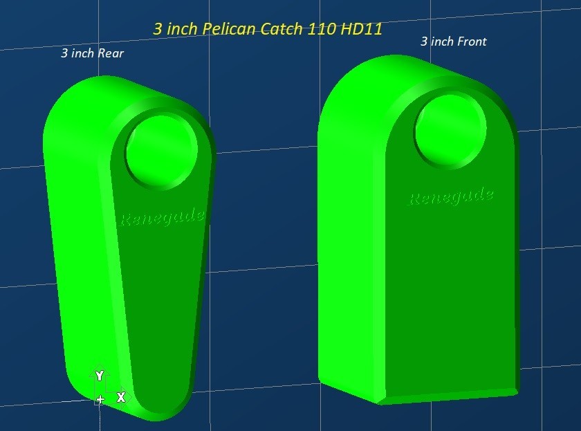 Pelican Catch 110 HD11 Kayak Seat Riser Sets