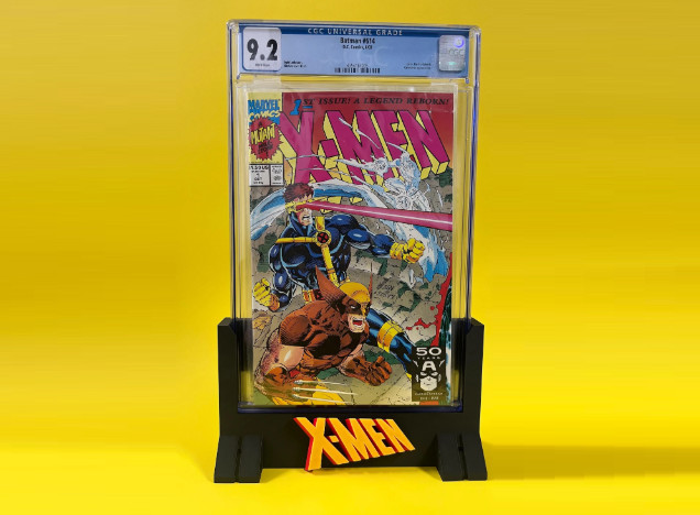 Graded Comic Book Stand Display w/ logo! Can Make Custom Orders! CGC and CBCS