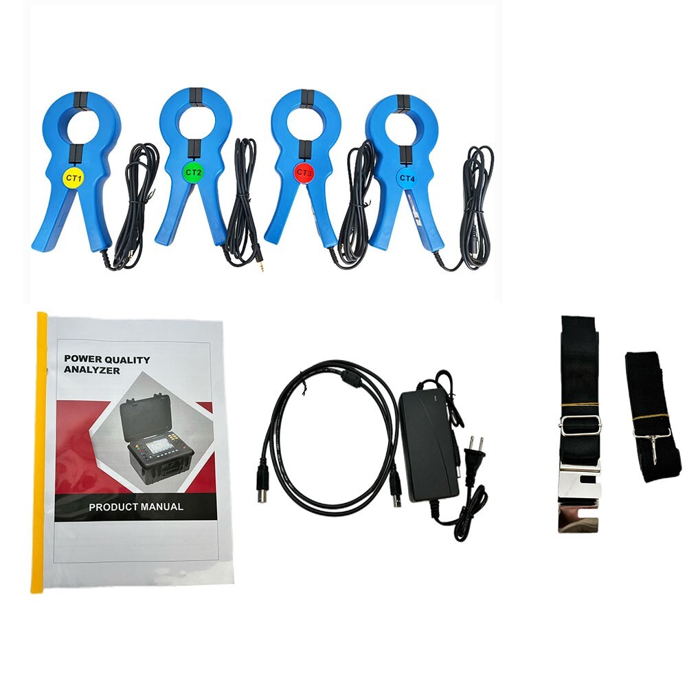 Three Phase Power Quality Analyzer 3 Phase Energy Quality Analyzer 1.0A~1000A