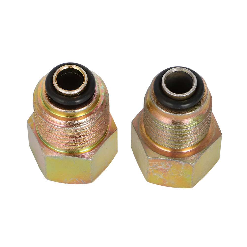 For GM Power Steering Adapter Fitting Inverted Flare Steering Box O-Ring Hoses