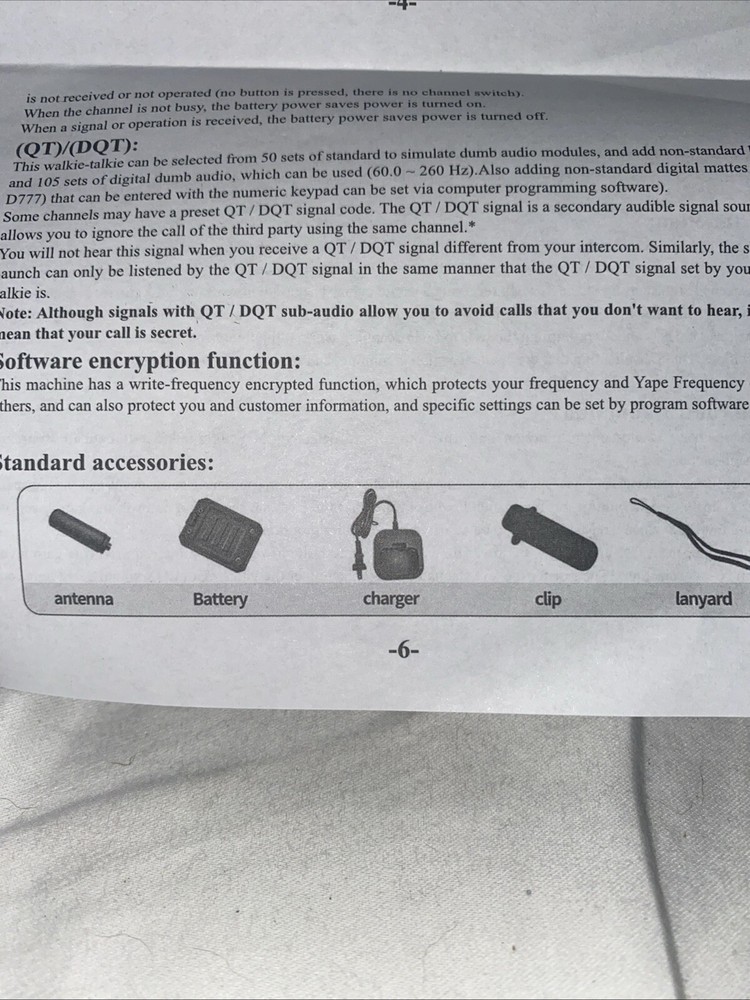Walkie Talkies One G63. E