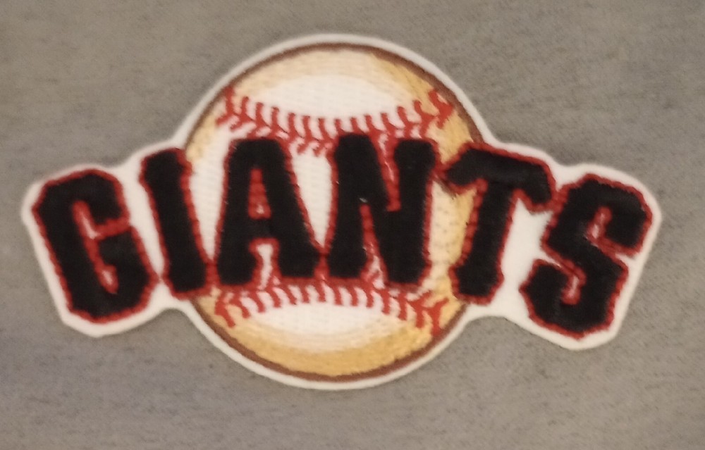 SAN FRANCISCO GIANTS IRON ON PATCH