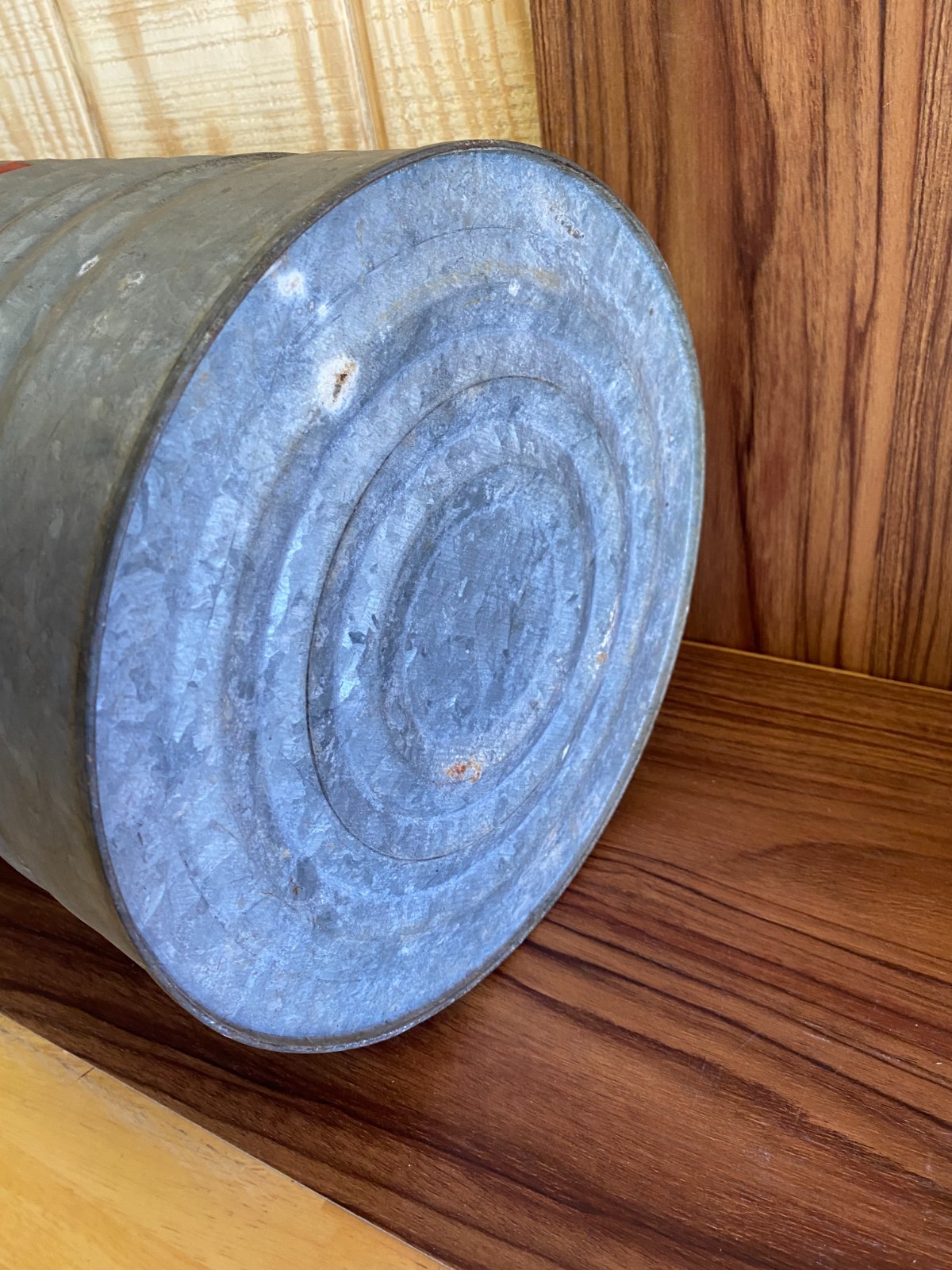 WOW NO SPOUT RARE Igloo Galvanized Metal 3 Gallon Vtg Cooler Water Dispenser Jug