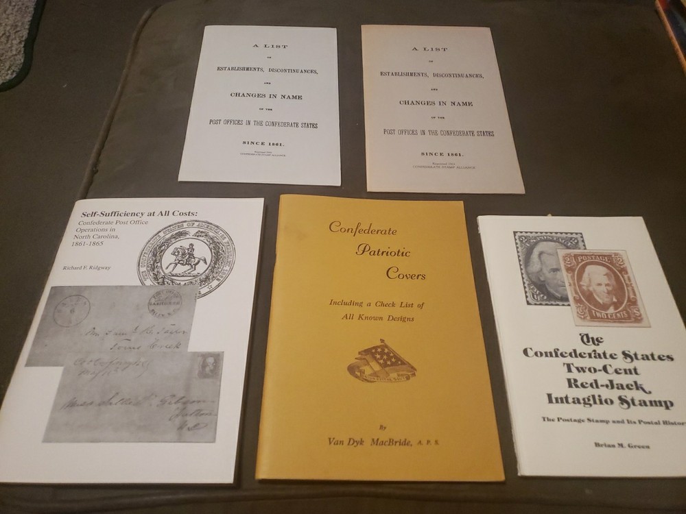 Confederate Postal Book Bundle