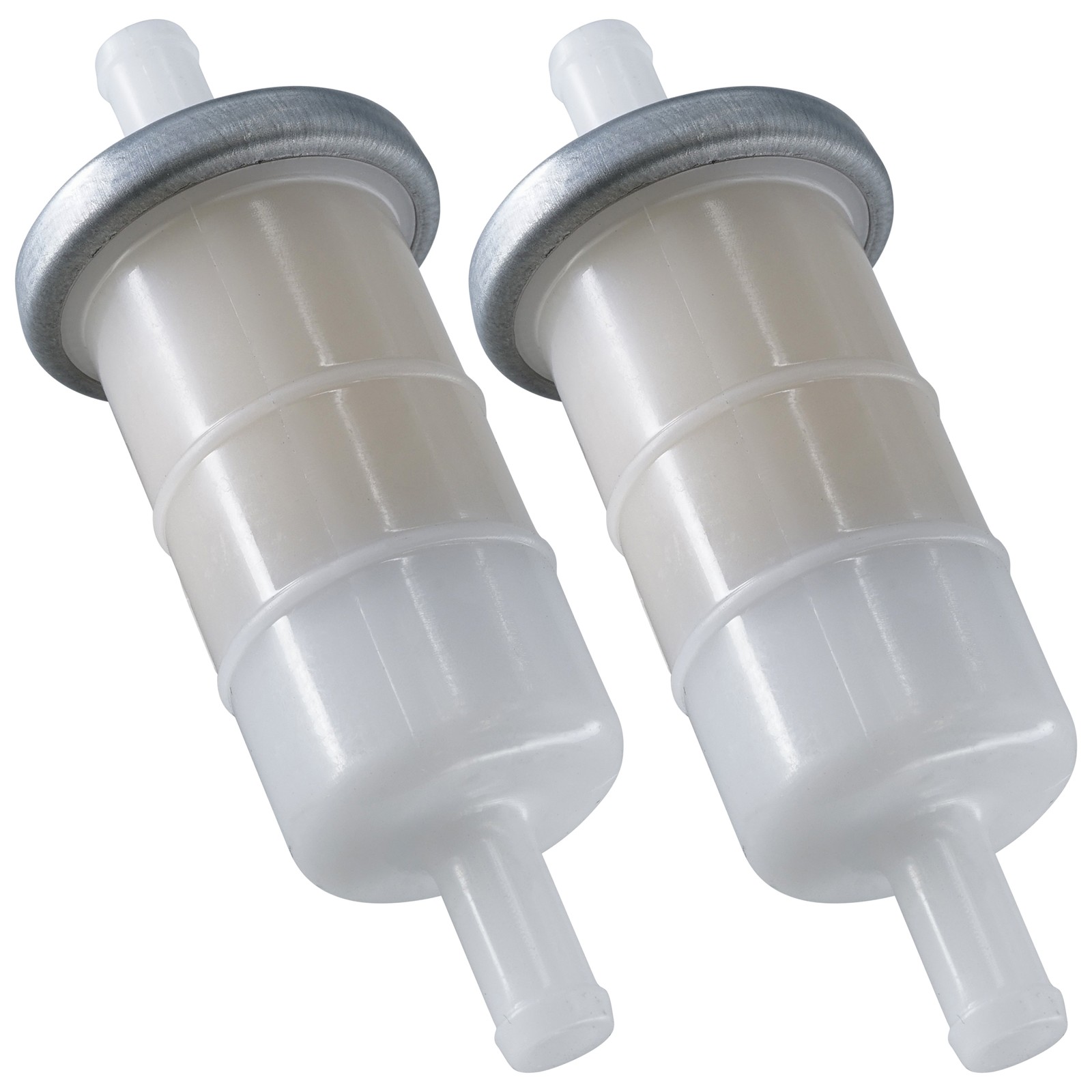 2X Fuel Filter For Kawasaki KAF620J KAF620K Mule 3010 Trans 4X4 2008 & Before