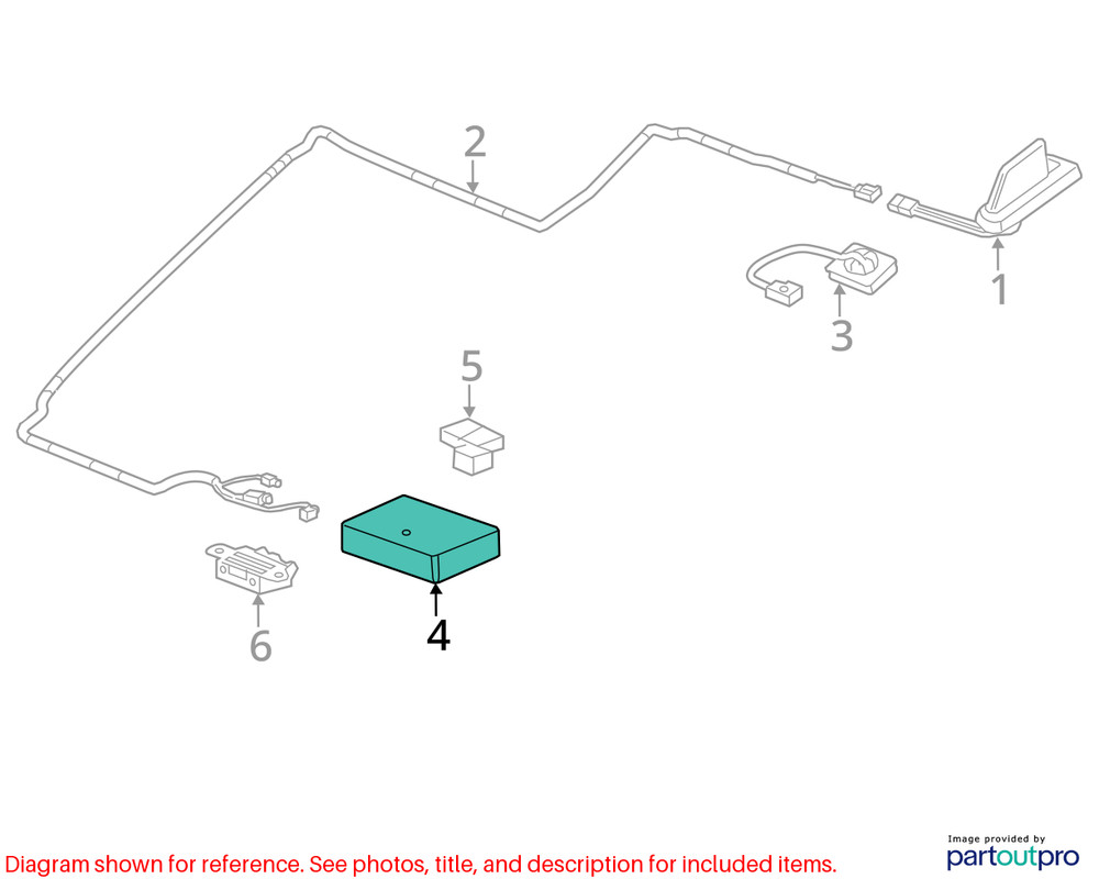 19 CHEVY TAHOE COMMUNICATION TELEMATICS CONTROL MODULE 84293872