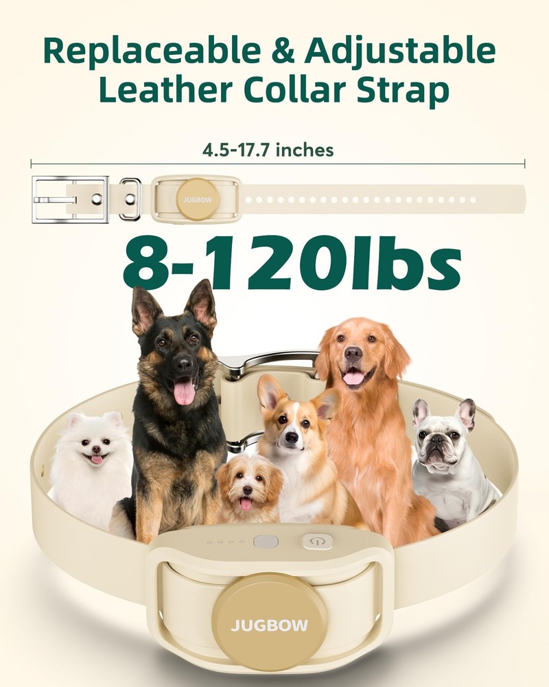 Dog Training Collar for 2 Dogs - 4200FT Remote Control with 3 Training Modes,...