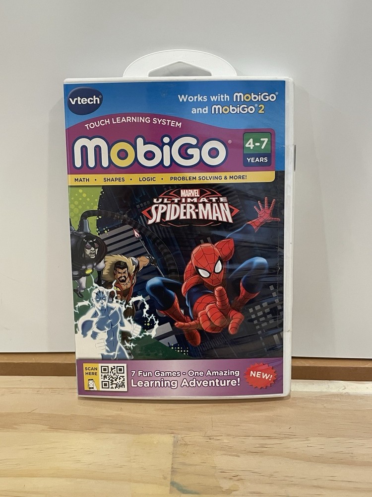 NEW! Vtech Mobigo Marvel Ultimate Spiderman - Sealed Unopened