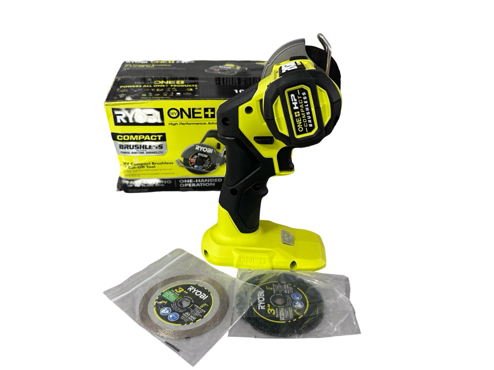 Ryobi PSBCS02B One+ HP 18V Compact Brushless Cut-off Tool (TOOL ONLY) E28