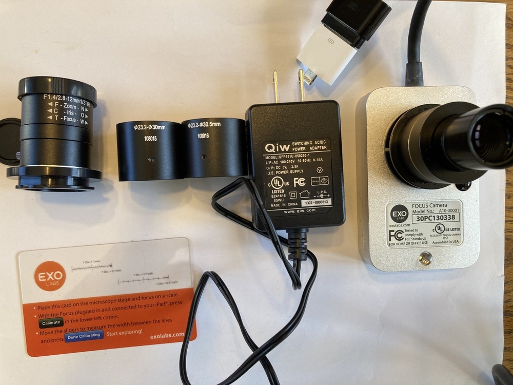 Camera for Microscope COMPONENTS / PARTS (Accessory Digital Camera) Home/Office