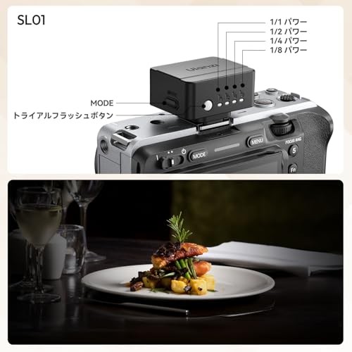 Ulanzi SL01 Mini Camera Flash Mini Flash Speedlite Flash Strobe Manual