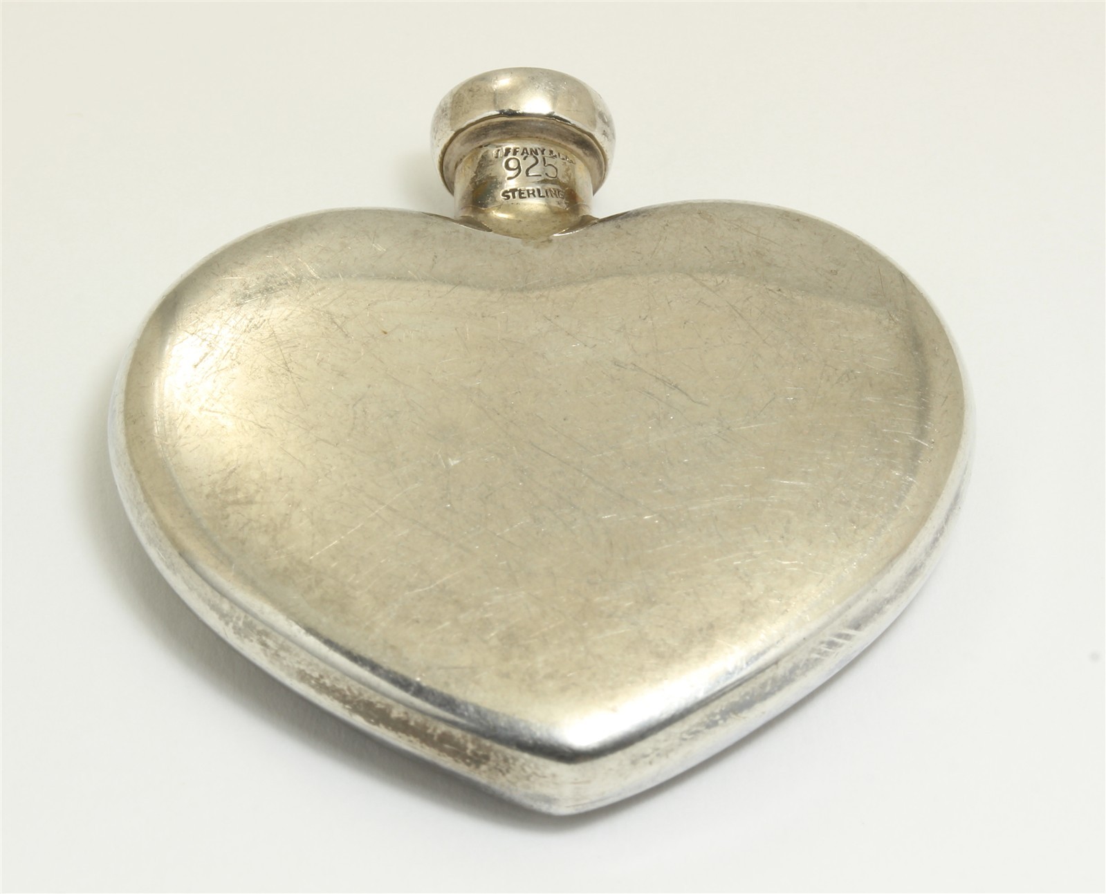 Tiffany & Co. Sterling Silver Heart Perfume Bottle 19.4g 925