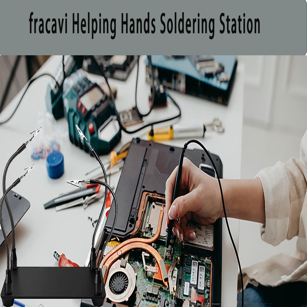 Helping Third-Hand Soldering, Hands Soldering Station Tool 4...