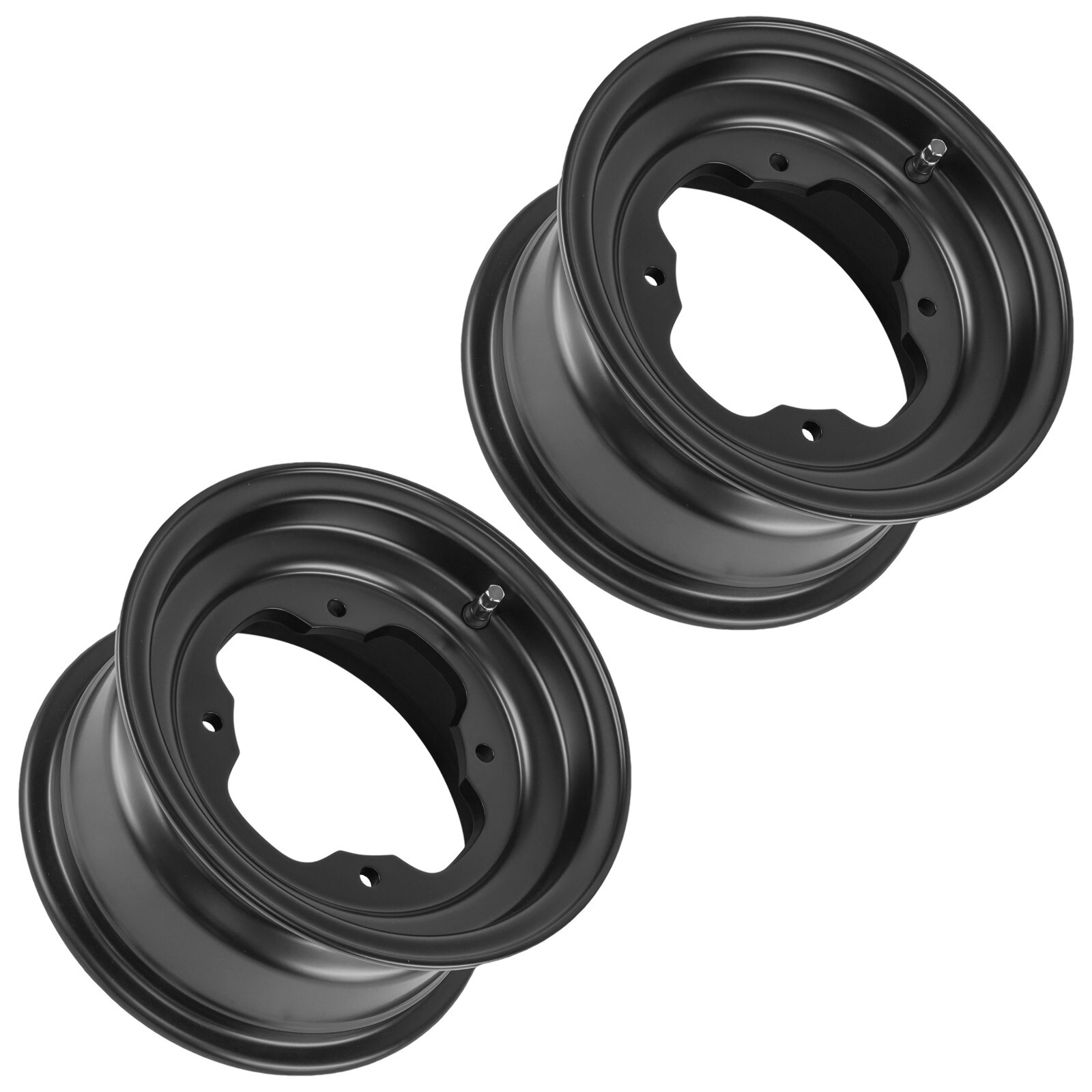 Caltric 5LP-25180-11-YX Front Wheel Rims For Yamaha Raptor 700 YFM700 2006-2007