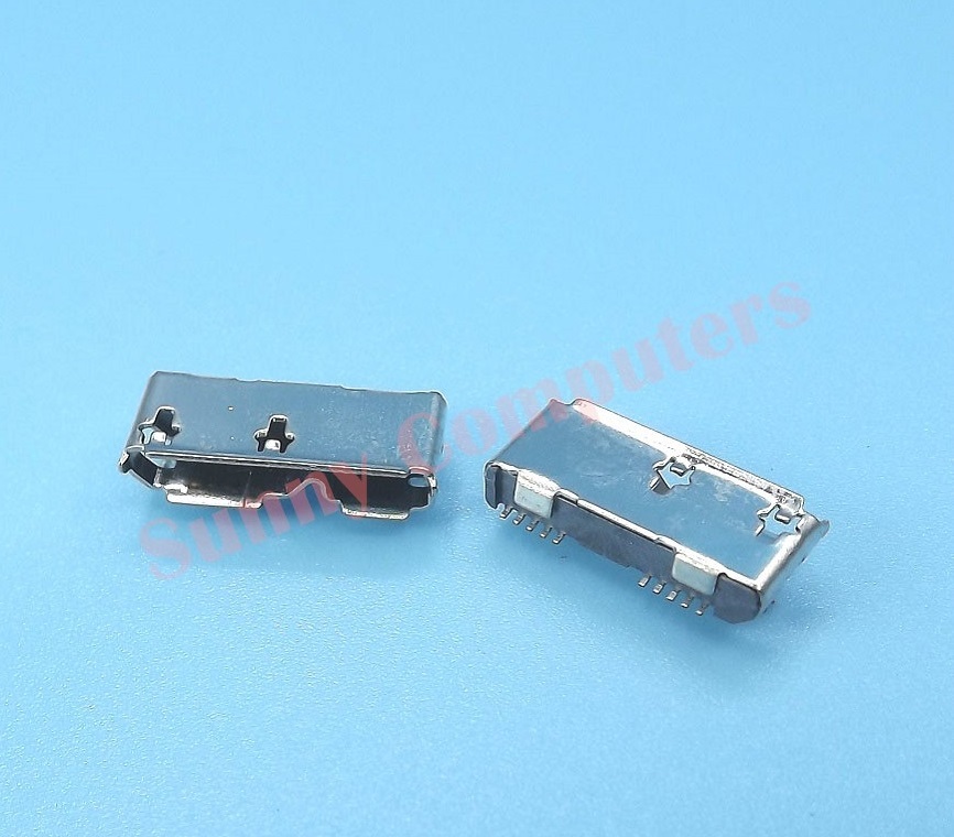 2x Micro USB 3.0 Socket Female Plug Replacement Port For HDD Computer Repair G