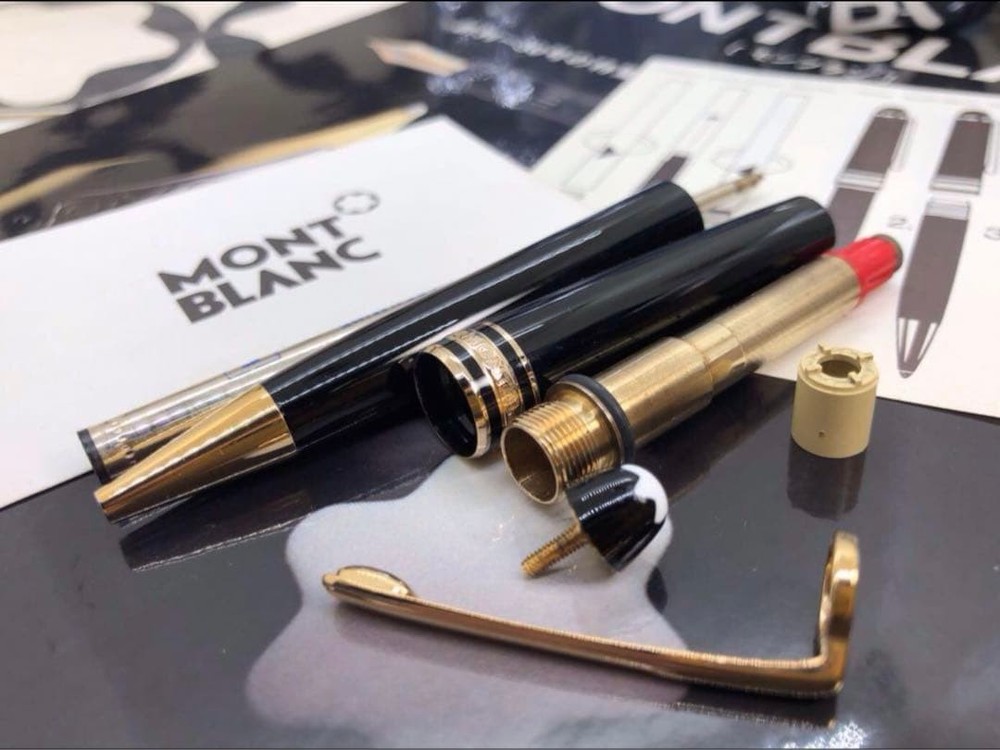 Montblanc same type rare WG engraved model supported Meister No164