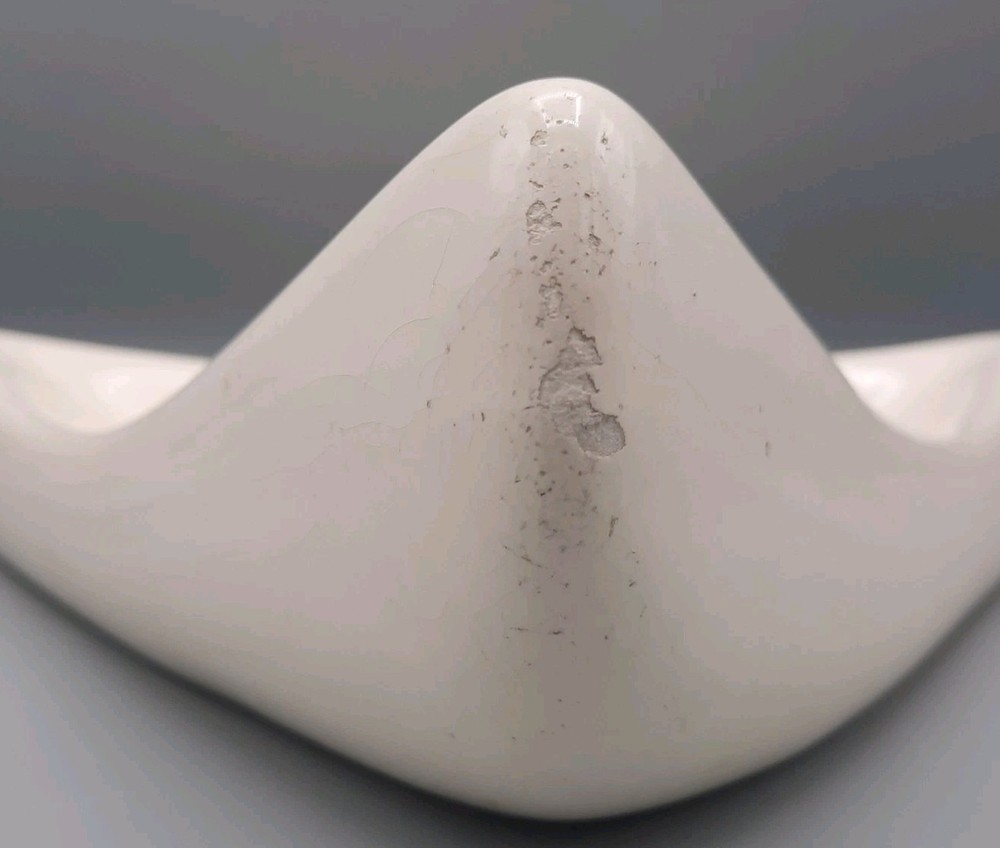 Vintage Masonic Free Mason Triangular Ceramic Ashtray