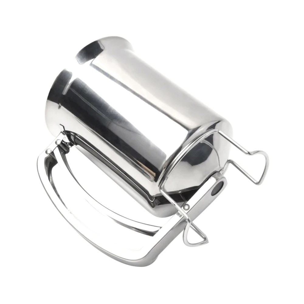 Professional Pancake Batter Dispenser Spring Handle Nozzle for Even Cooking