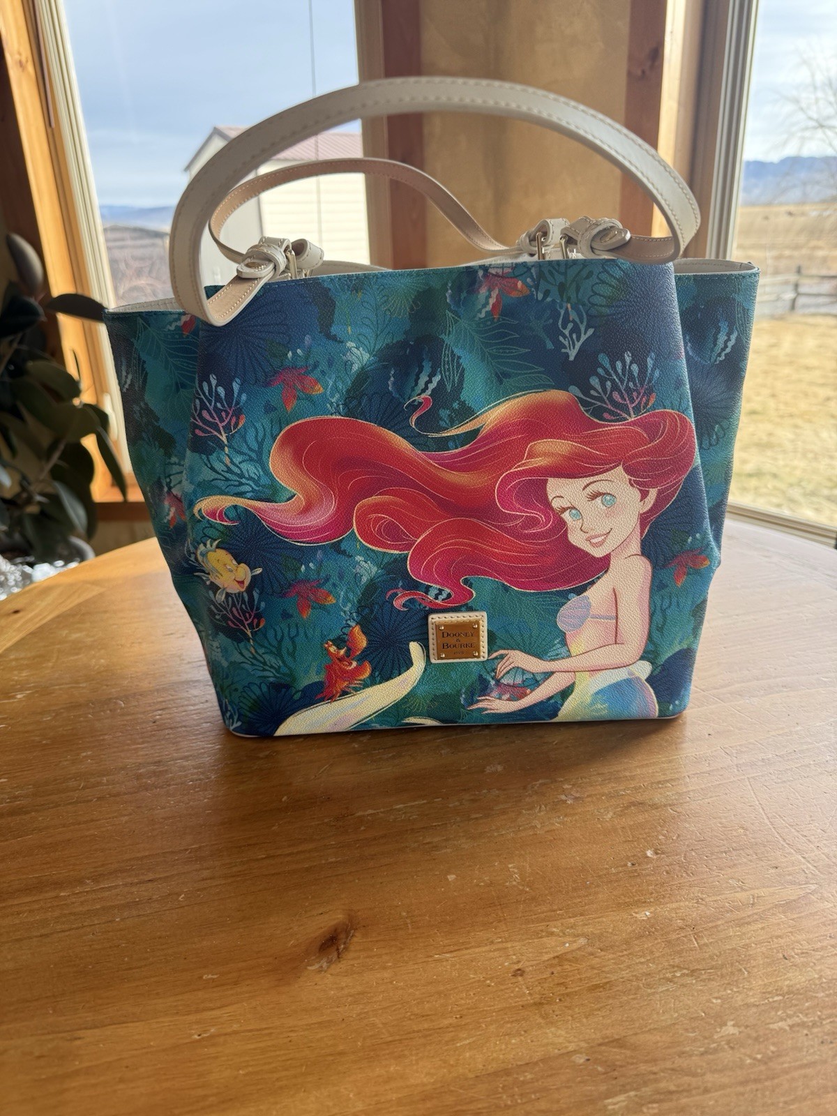 Disney Dooney & Bourke Little Mermaid Ariel Purse Tote Bag