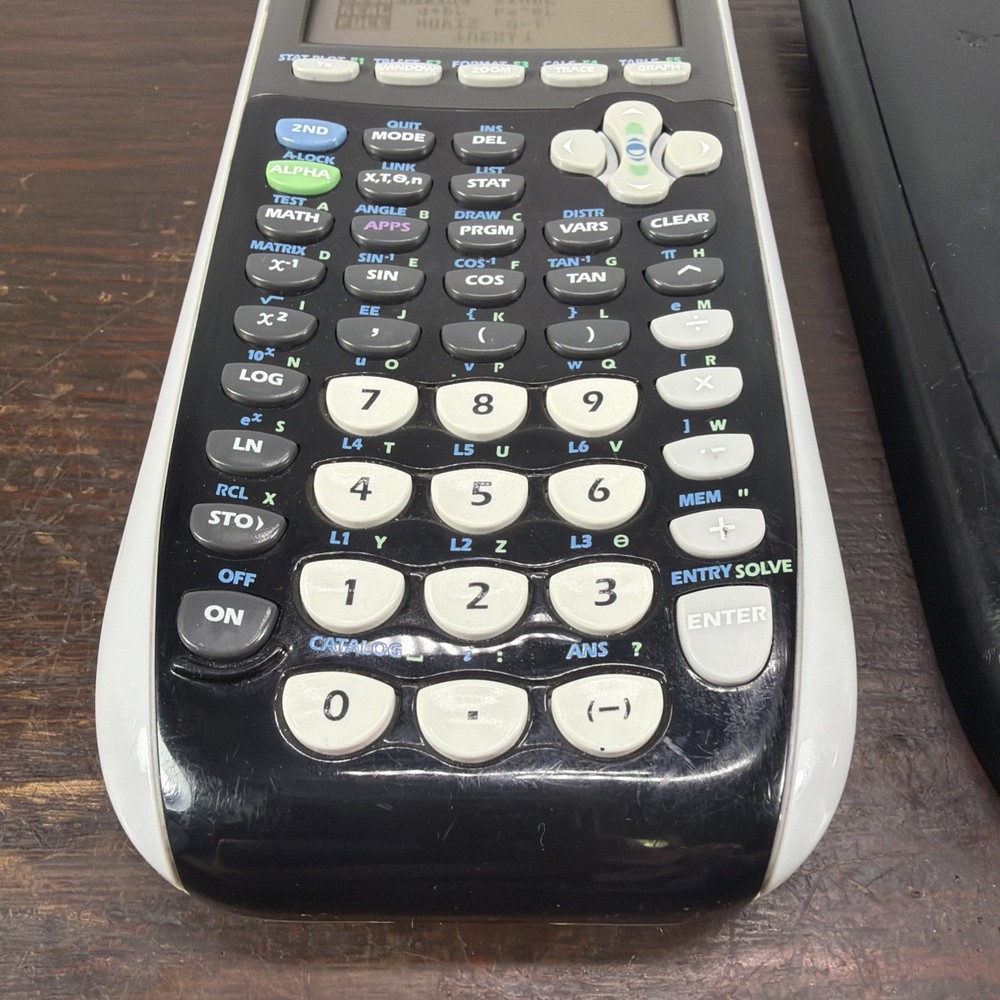 Texas Instruments TI-84 Plus Silver Edition Graphing Calculator Tested Working