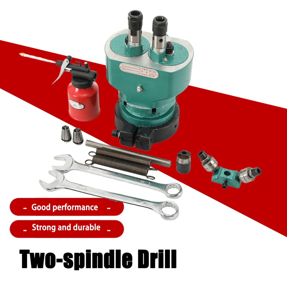 Two-Spindle Drill Adjustable Multi-Spindle Machine Multihead Drill ST125-ER20/13
