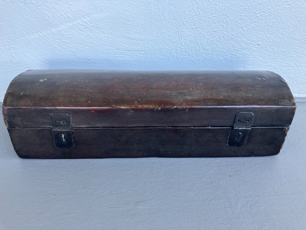 Antique Chinese Leather Document Case