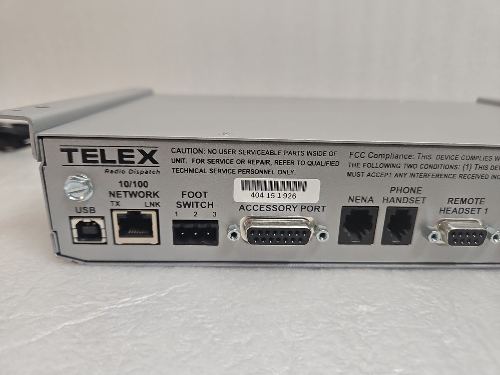 Telex ADHB-4 Advanced Digital Headset Box With AC Power Adapter