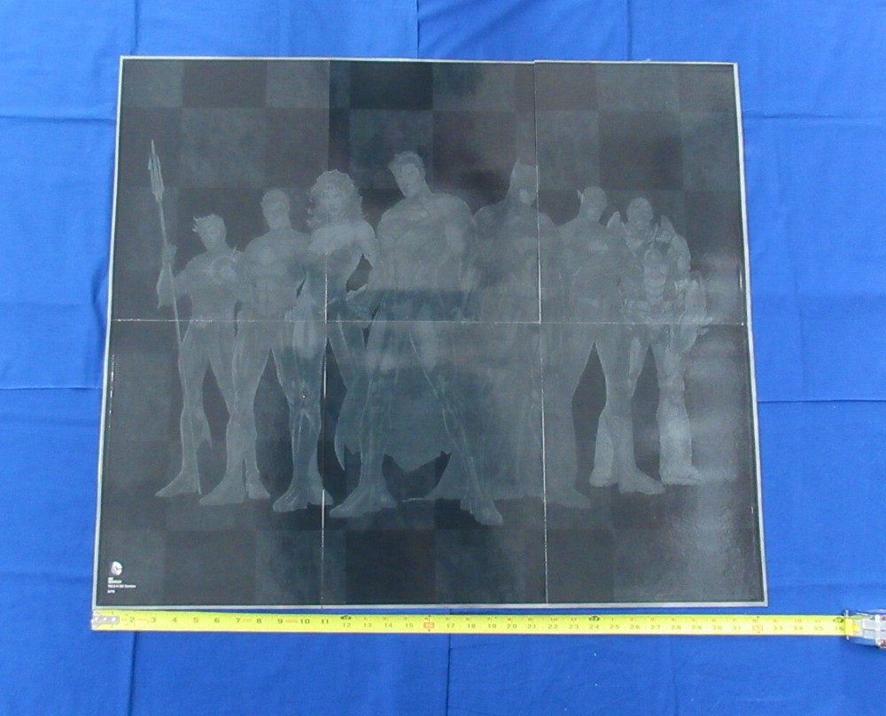 DC Comics 3D ChessBoard for Eaglemoss Chess Figures 2015