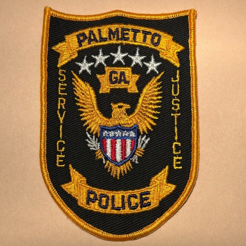 Palmetto Georgia Police Patch