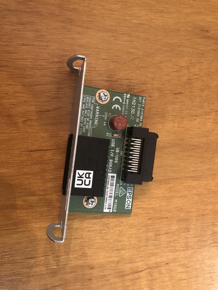 Epson UB-U06 Power USB Interface Card M186B For Epson POS Receipt Printers