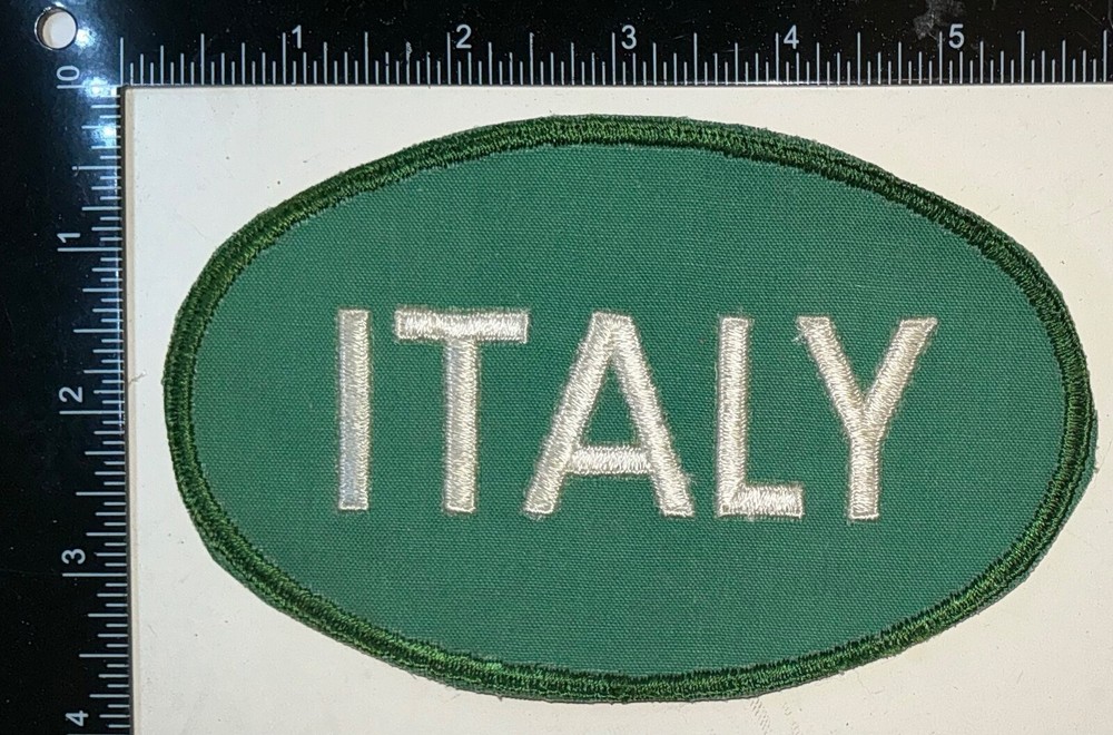 WWII US Army Italy Worn By Italian POW Jacket Patch